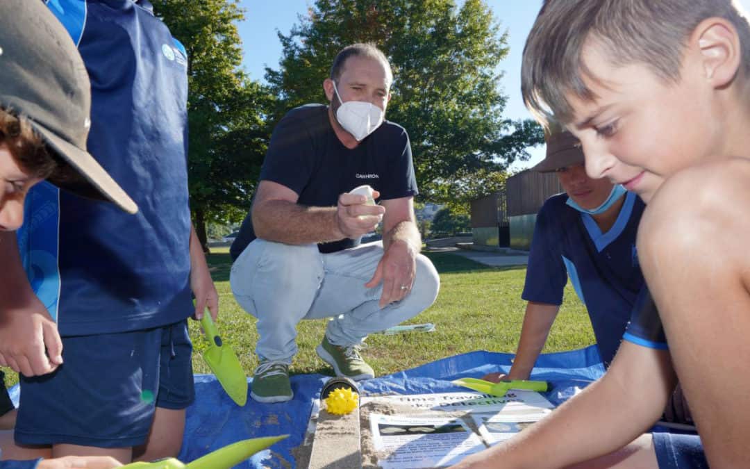 Nelson students become time-travelling lake detectives