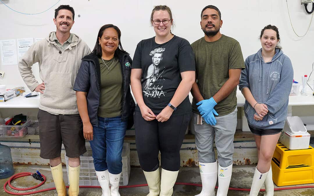 Cawthron supports aquaculture expertise in the Pacific
