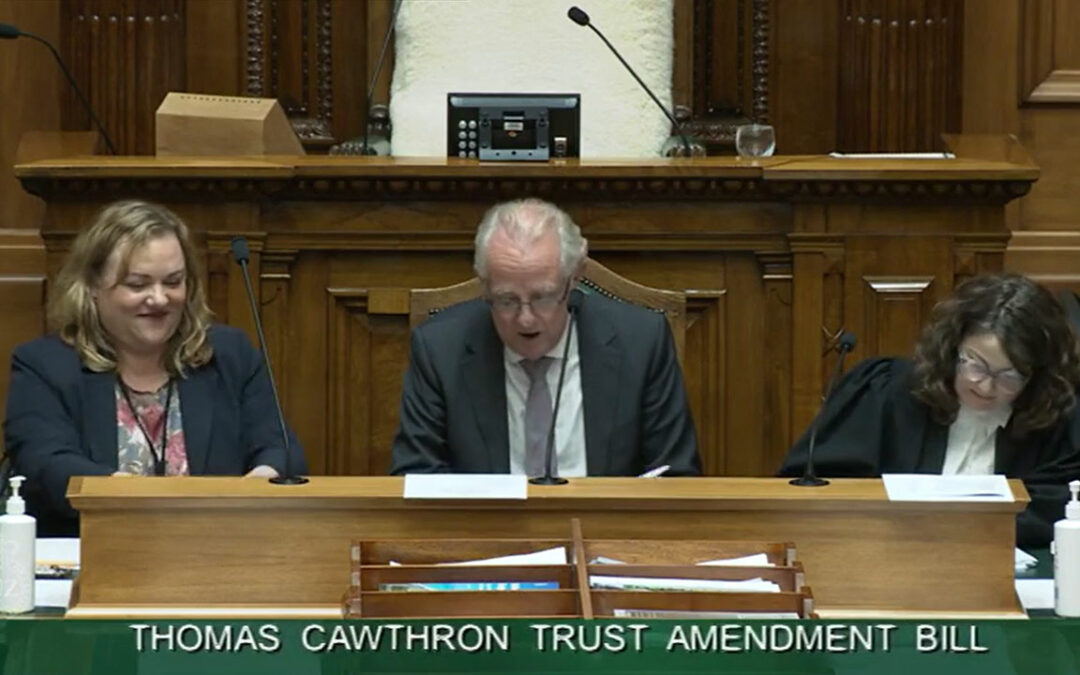 Thomas Cawthron Trust Amendment Bill now passed