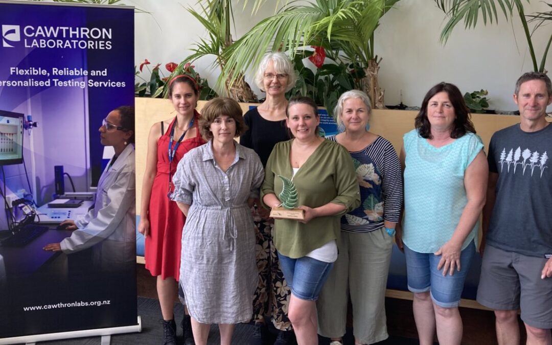 Cawthron Laboratories named Service Supplier of the Year